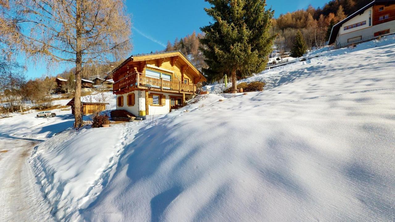 Chalet In The Heart Of The Val D'Anniviers Resort Saint-Jean Luaran gambar