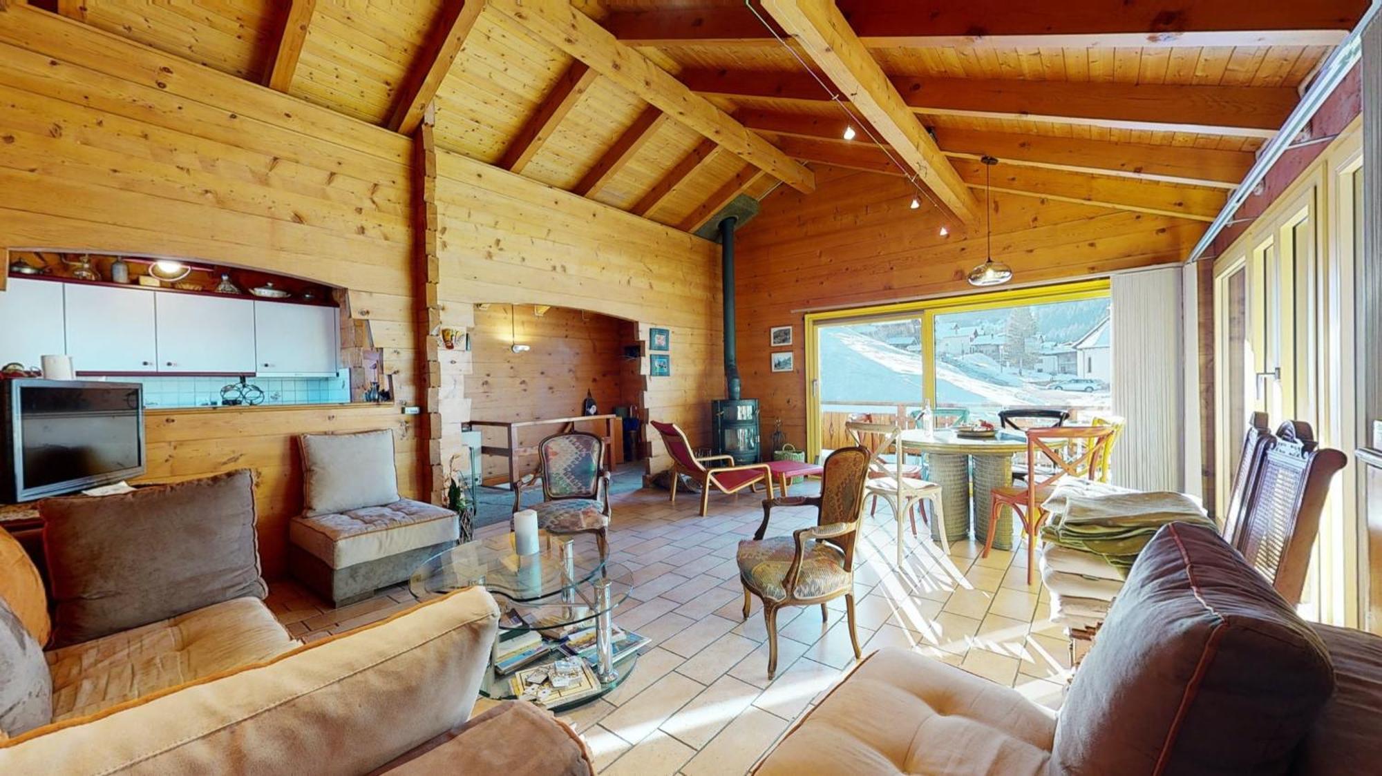 Chalet In The Heart Of The Val D'Anniviers Resort Saint-Jean Luaran gambar